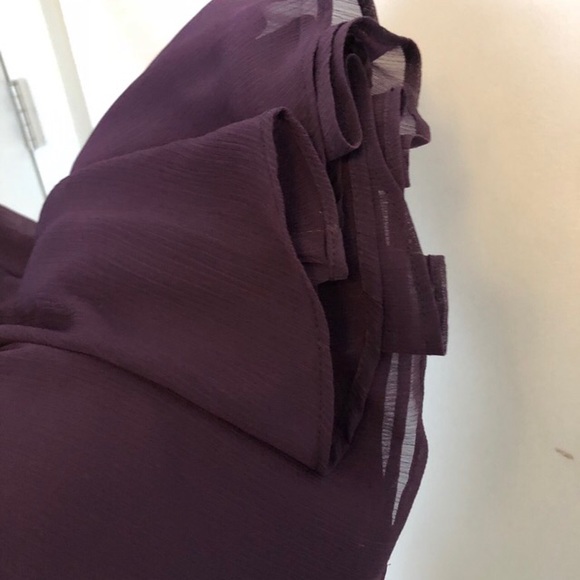 COPY - David’s Bridal Plum Bridesmaid Dress - Picture 3 of 3